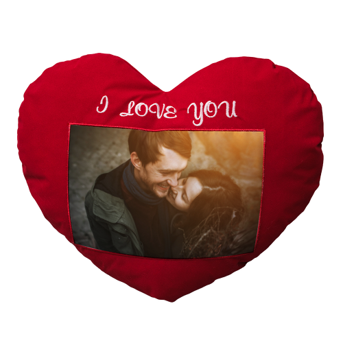 Възглавница Сърце "I Love You"